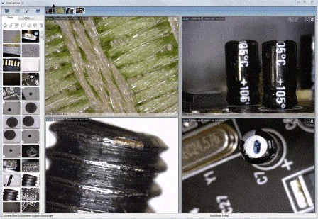 Dino-Lite restauration image