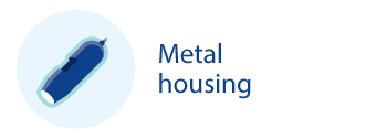 metal housing
